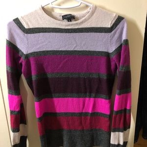 Striped long sleeve sweater XS